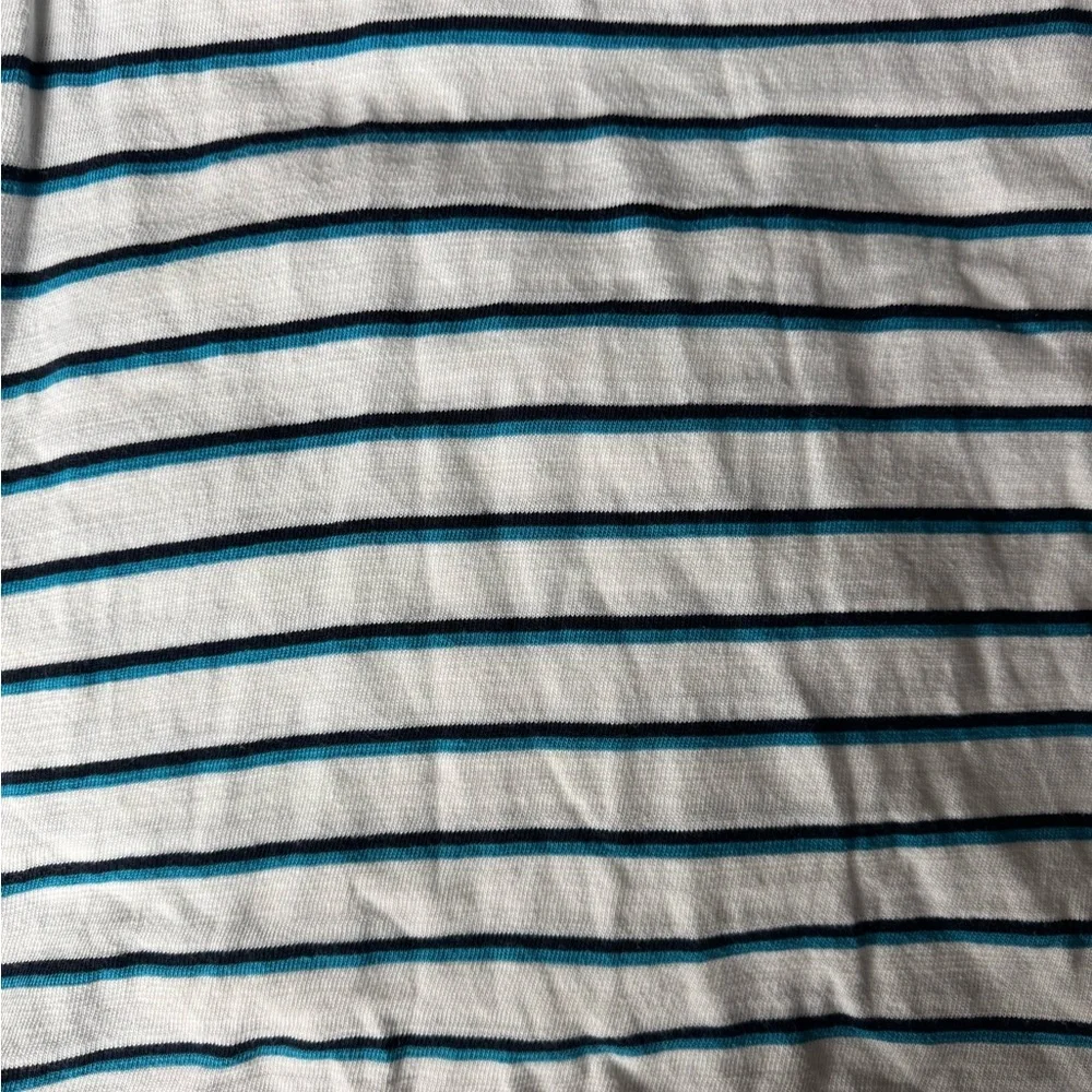 ๐ผ5 For $25๐ผ LOFT Navy and White Striped Tank Top Size M - Picture 7 of 8